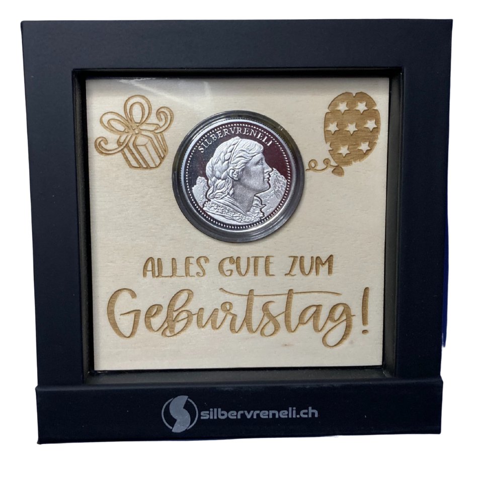 Schwebender Rahmen - Geburtstag (ohne Vreneli)