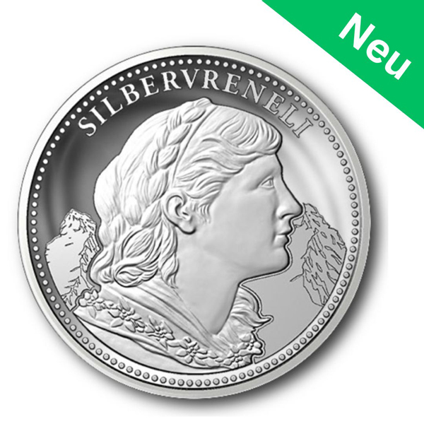 Silbervreneli Münze (2025)