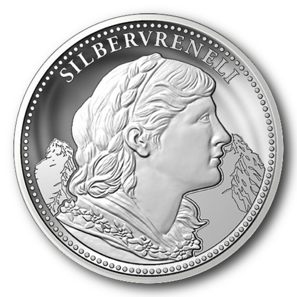 Silbervreneli Münze (2023)