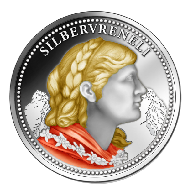 Silbervreneli Piccolo Color Vorderseite