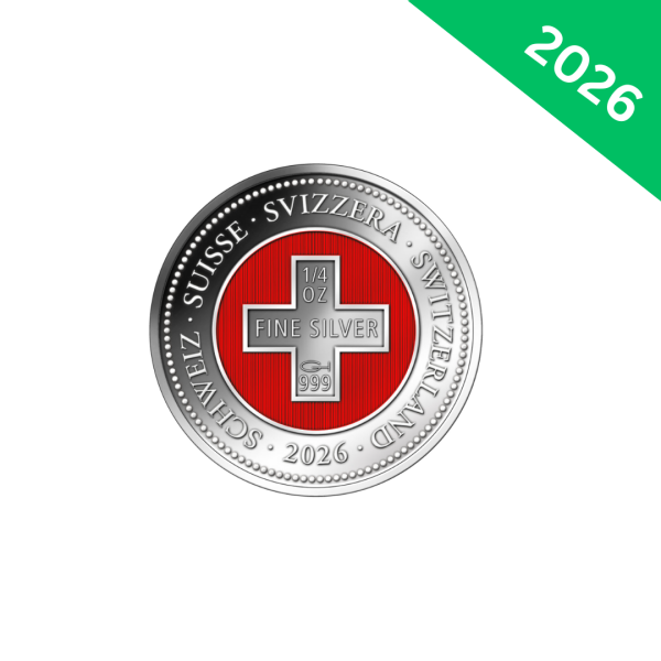 Piccolo Color Silbervreneli Münze (2026) Piccolo Color Silbervreneli Münze (2026)
