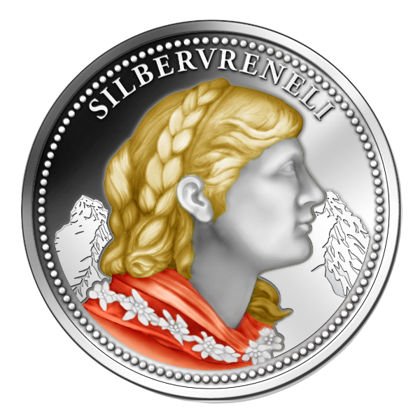 Silbervreneli Piccolo Color - Frontseite